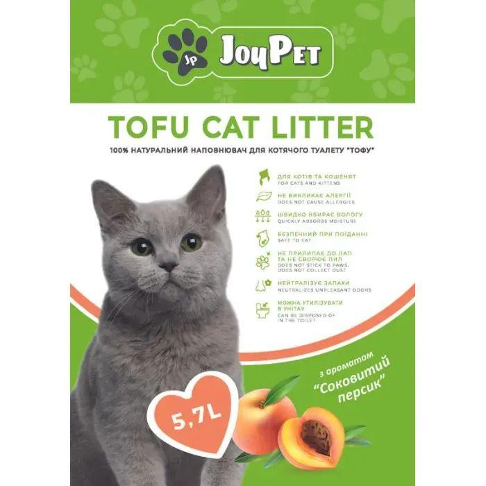 JOYPET TOFU Соковитий персик 5.7 л (JPTF55) - зображення 1