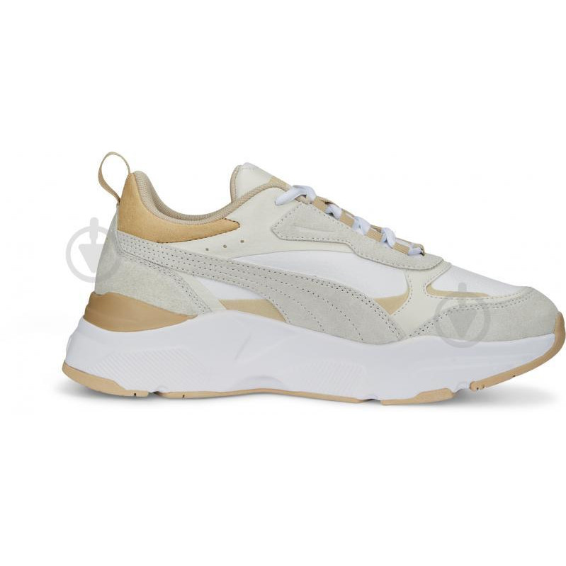 PUMA Жіночі кросівки  Cassia Mix 39195901 37 (4UK) 23 см  White-Vapor Gray-Granola (4065452626891) - зображення 1