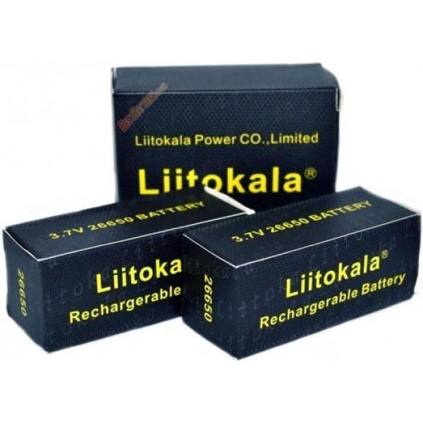 LiitoKala 26650 5000mAh Li-ion 1шт (Lii-50A) - зображення 1