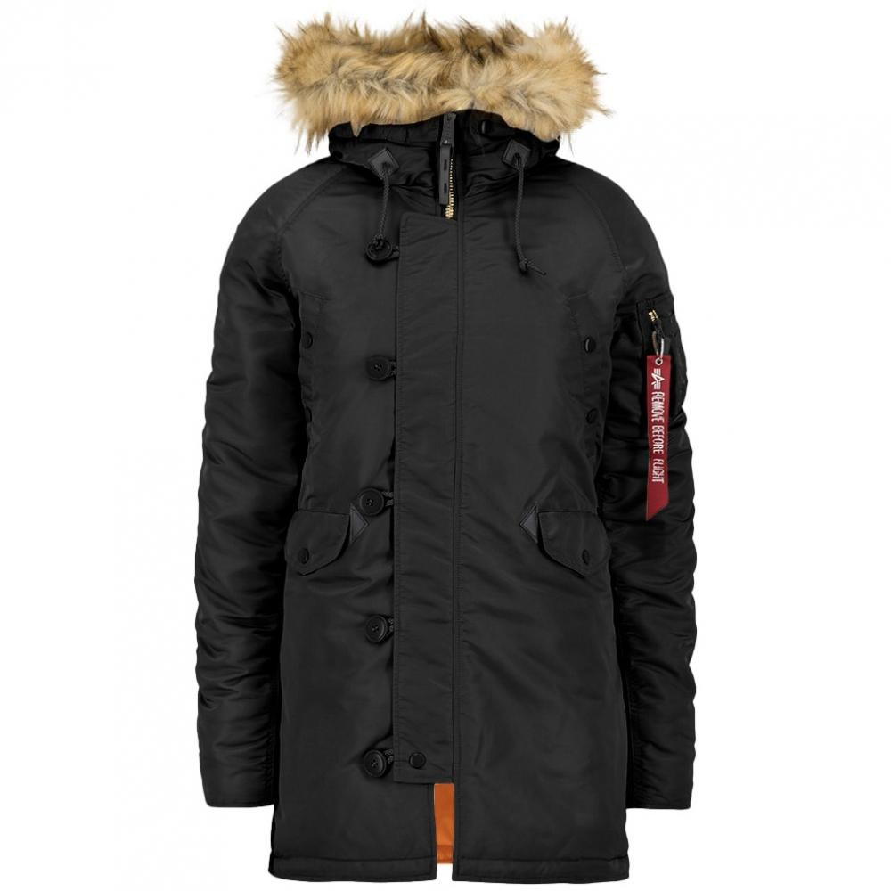 Alpha Industries Жіноча куртка  N3B VF 59 - Black XS - зображення 1