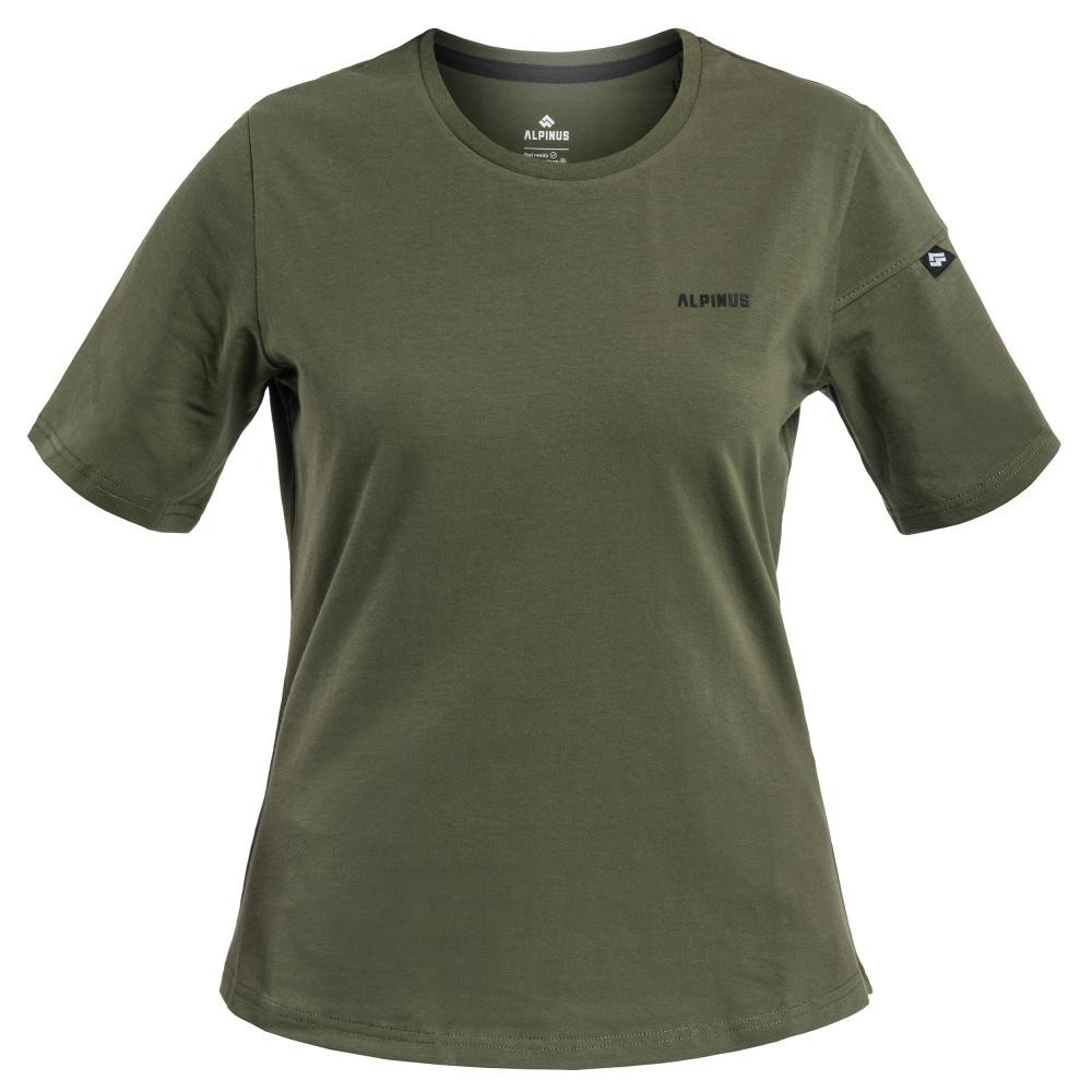 Alpinus Футболка T-shirt жіноча  Tulamba - Khaki XS - зображення 1