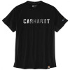 Carhartt WIP Футболка T-Shirt  Force Flex Block Logo - Black S - зображення 1