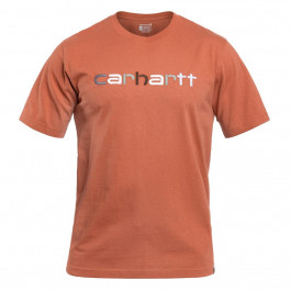   Carhartt WIP Футболка T-Shirt  Heavyweight Logo - Terracotta XL