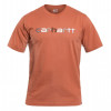 Carhartt WIP Футболка T-Shirt  Heavyweight Logo - Terracotta S - зображення 1