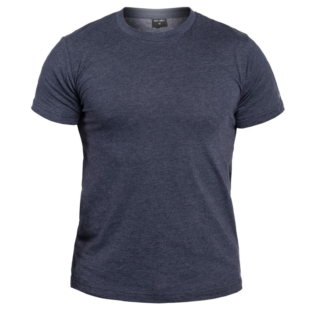 HI-TEC Футболка T-shirt  Plain - Navy Melange L - зображення 1