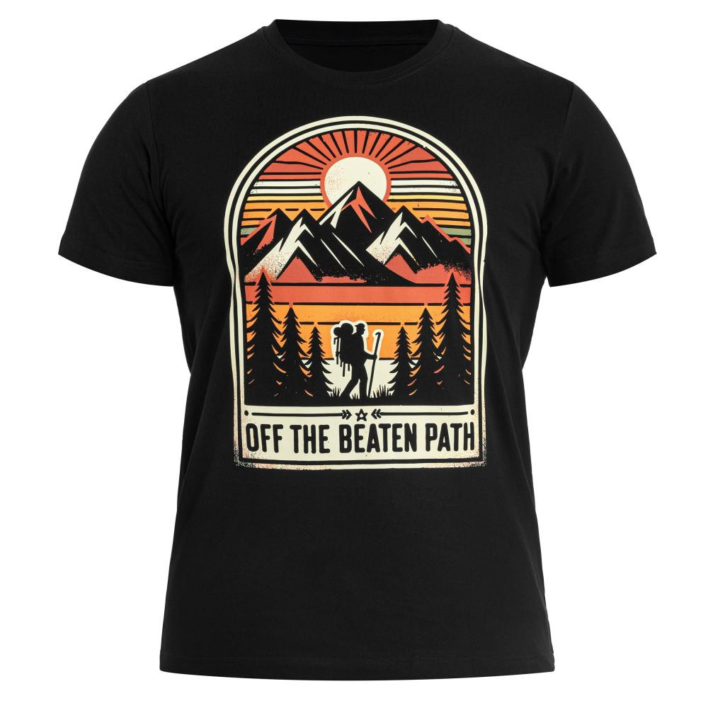 Voyovnik Футболка T-shirt  Off The Beaten Path - Чорна XL - зображення 1