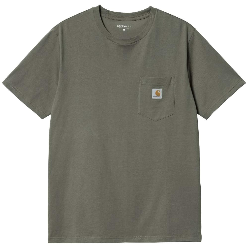 Carhartt WIP Футболка T-Shirt  K87 Pocket - Dusty Olive Heather M - зображення 1