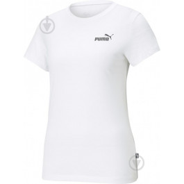   PUMA Футболка  Ess Small Logo Tee 58677602 XS White (4063697260948)