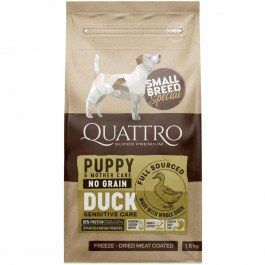   Quattro Puppy&Mother Duck Small Breed 1,5 кг (4770107253925)