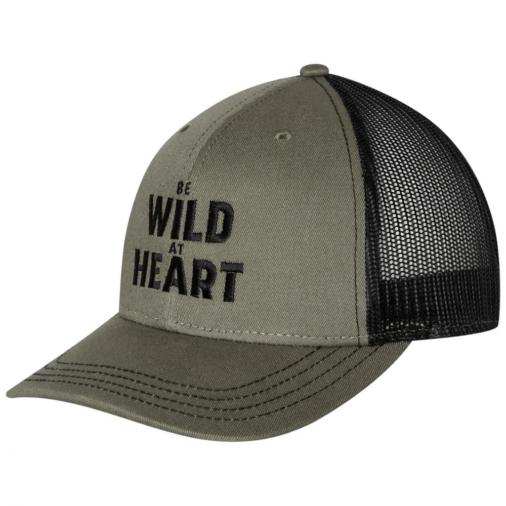 Fjord Nansen Бейсболка  Trucker Cap Be Wild At Heart - Olive/Black - зображення 1