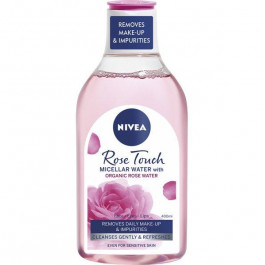   Nivea Міцелярна вода  Rose Touch Дотик троянди 400 мл (9005800347028)