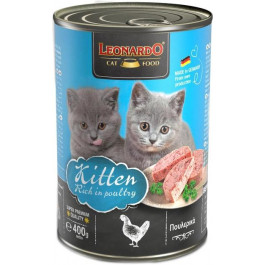   Leonardo Kitten Poultry 400 г (4002633102201)