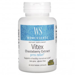   Natural Factors Womensense, Vitex Chasteberry Extract, 90 Vegetarian Capsules