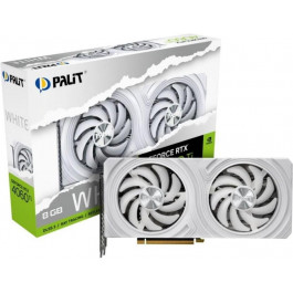   Palit GeForce RTX 4060 Ti White 8GB (NE6406T019P1-1048L)