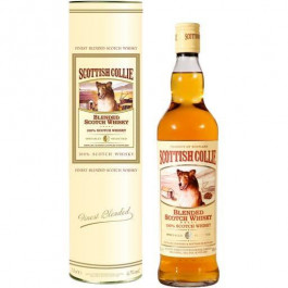   Scottish Collie Віскі  Blended Scotch Whisky, у тубусі, 40%, 0,7 л (4820228150013)