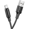 Borofone BX41 Amiable USB-C 1m Black (BX41CB) - зображення 1