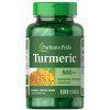 Puritan's Pride Turmeric 800 mg 100 капсул - зображення 1