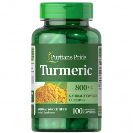   Puritan's Pride Turmeric 800 mg 100 капсул