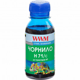   WWM Чернила для HP №711 100г Cyan Водорастворимые (H71/C-2)