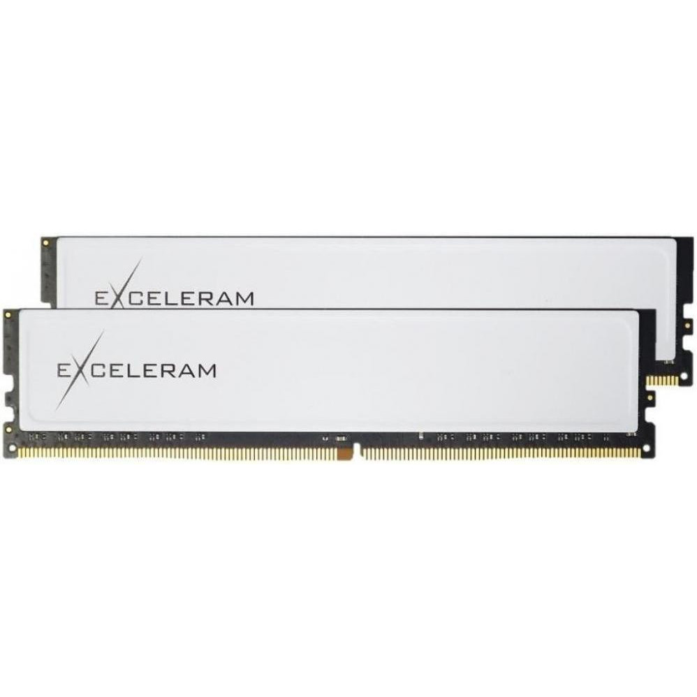 Exceleram 16 GB (2x8GB) DDR4 3200 MHz Black&White (EBW4163216AD) - зображення 1