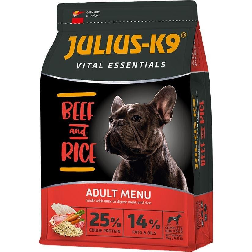 Julius-K9 BEEF and RICE Adult Menu 3 кг (5998274312705) - зображення 1