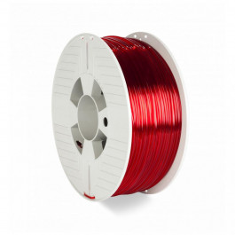   Verbatim PETG 2.85mm, 1кг, Transparent Red (55062)