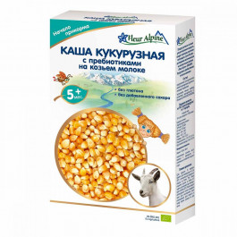   Fleur Alpine Каша на козьем молоке Органик Кукурузная с пребиотиками 200 г