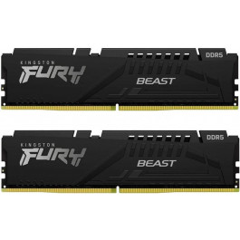   Kingston FURY 16 GB (2x8GB) DDR5 5200 MHz Beast (KF552C36BBEK2-16)