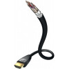 Inakustik Star High Speed HDMI Cable with Ethernet 0.75m - зображення 1