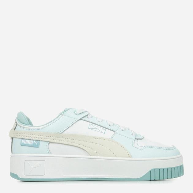 PUMA Жіночі кеди низькі  Carina Street Vtg 39233807 39 (6UK) 25 см  White-Feather Gray-Dewdrop (409968635 - зображення 1