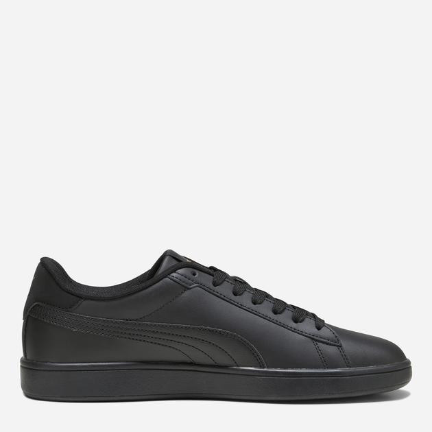 PUMA Жіночі кеди низькі  Smash 3.0 L 39098710 39 (6UK) 25 см  Black- Gold- Black (4099683360712) - зображення 1