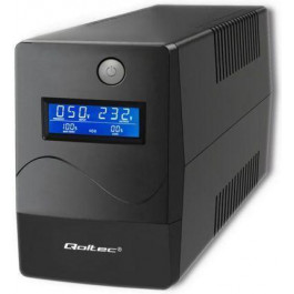   Qoltec Monolith 1000VA 600W LCD USB RJ45 (53980)