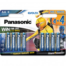   Panasonic Evolta AA LR06 Alkaline BL/8 LR6EGE/8B4F