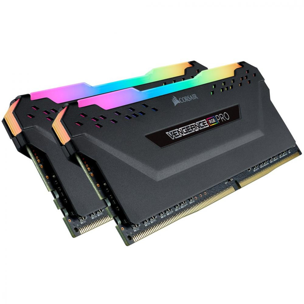 Corsair 32 GB (2x16GB) DDR4 3000 MHz Vengeance RGB PRO (CMW32GX4M2D3000C16) - зображення 1