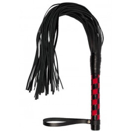   Slash Флоггер Premium Leather Flogger чёрно-красный (280149)