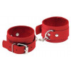 Slash Leather Standart Hand Cuffs, Red (SL281333) - зображення 1