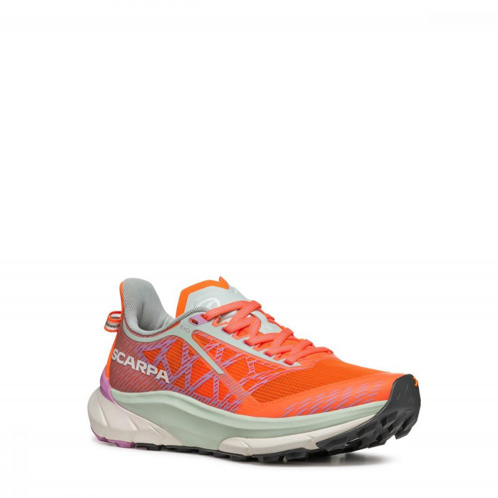 Scarpa Жіночі кросівки для бігу  Golden Gate 2 ATR W 33085-352-1 42.5 (8.5UK) 27.5 см Orange Fluo/Orchid (8 - зображення 1