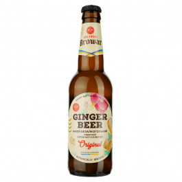   Volynski Browar Безалкогольне пиво  Ginger Ale середньогазований, 0,35 л (4820183001757)