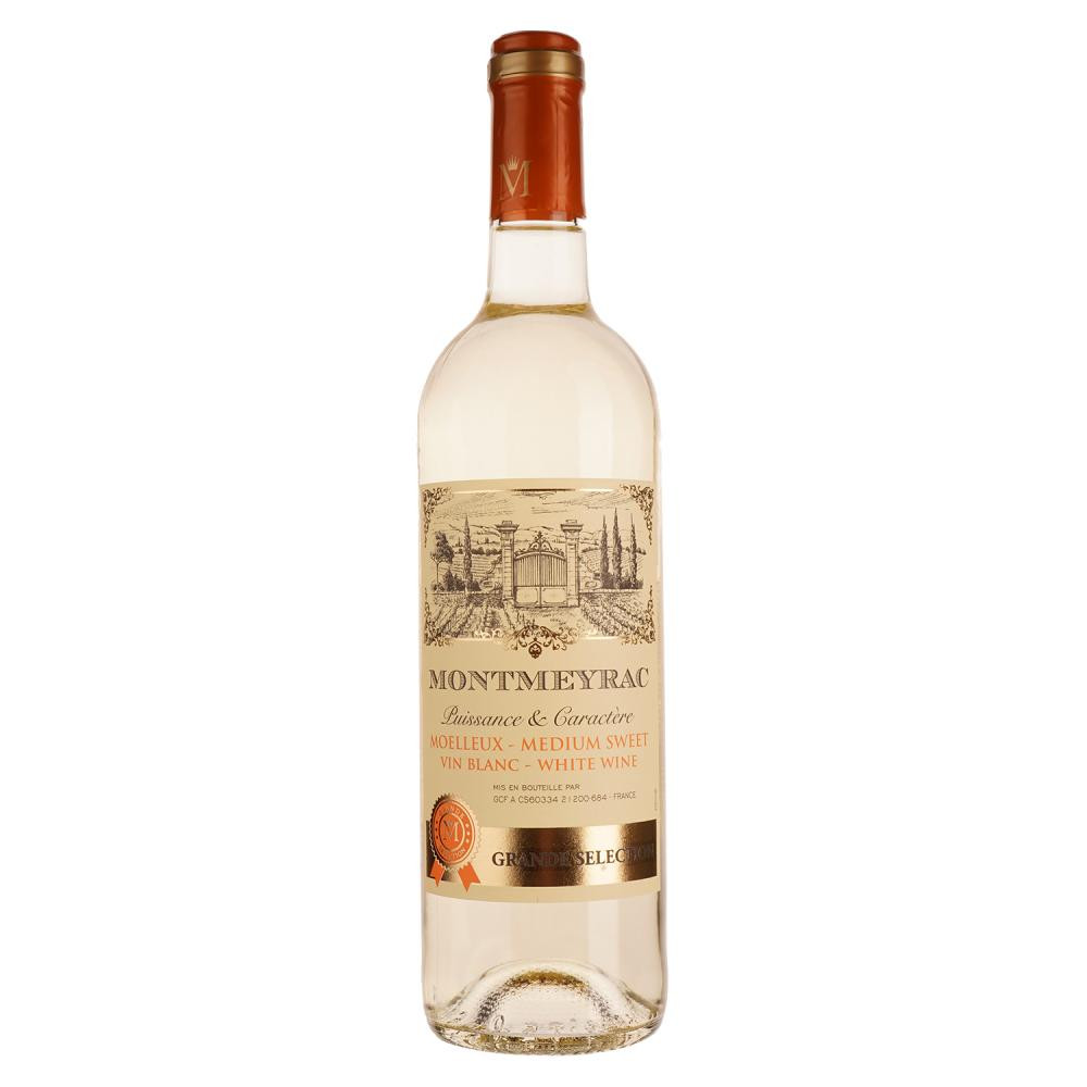 Montmeyrac Вино  Blanc Semi-Sweet, 0,75 л (3500610098246) - зображення 1