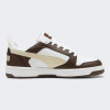 PUMA Чоловічі кеди низькі Puma Rebound v6 Low 39232831 42 (8UK) 27 см Espresso Brown-Alpine Snow-Puma Whi - зображення 3