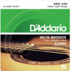 D'Addario EZ890 85/15 Bronze Super Light (09-45) - зображення 1