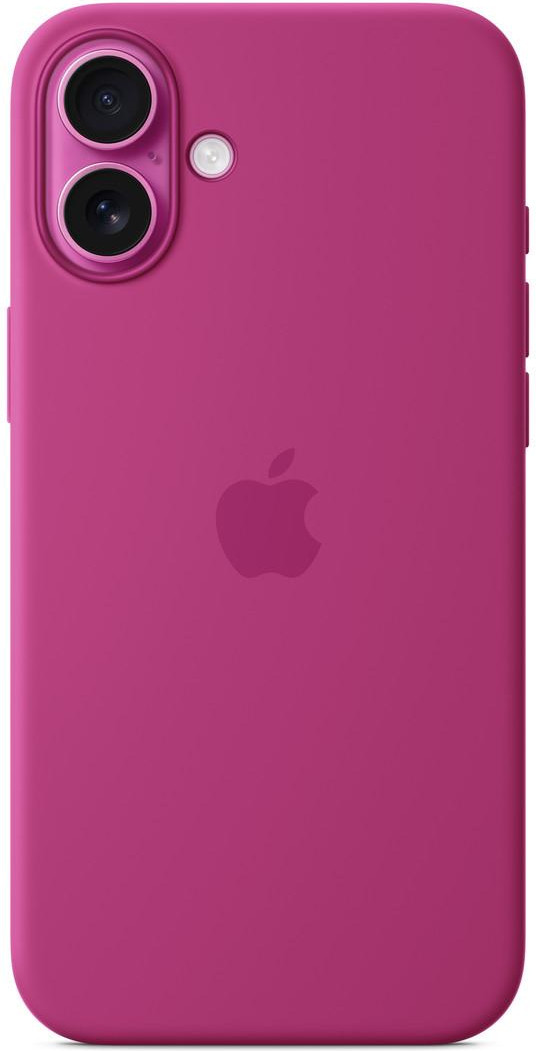 Apple iPhone 16 Plus Silicone Case with MagSafe - Fuchsia (MYYE3) - зображення 1