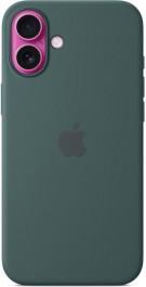   Apple iPhone 16 Plus Silicone Case with MagSafe - Lake Green (MYYH3)