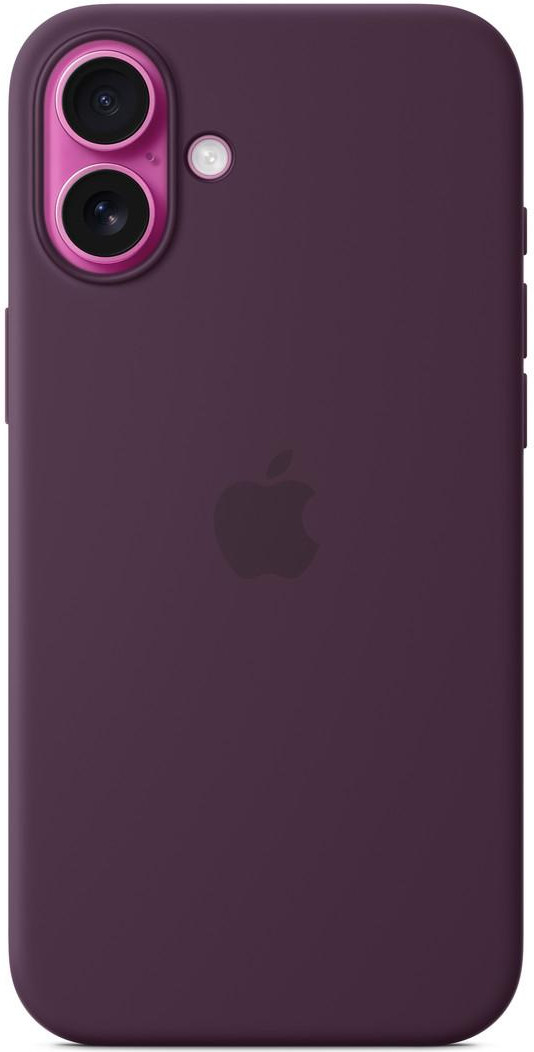 Apple iPhone 16 Plus Silicone Case with MagSafe - Plum (MYYD3) - зображення 1