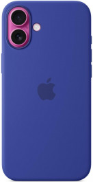   Apple iPhone 16 Plus Silicone Case with MagSafe - Ultramarine (MYYF3)