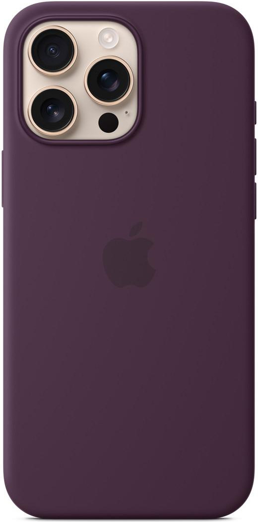 Apple iPhone 16 Pro Max Silicone Case with MagSafe - Plum (MYYW3) - зображення 1