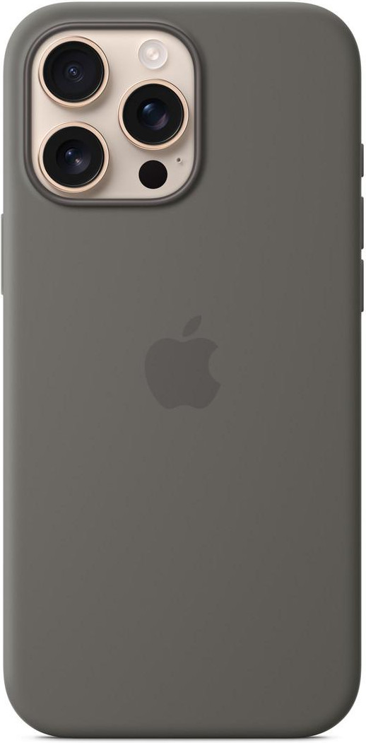 Apple iPhone 16 Pro Max Silicone Case with MagSafe - Stone Gray (MYYV3) - зображення 1