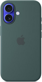   Apple iPhone 16 Silicone Case with MagSafe - Lake Green (MYY83)