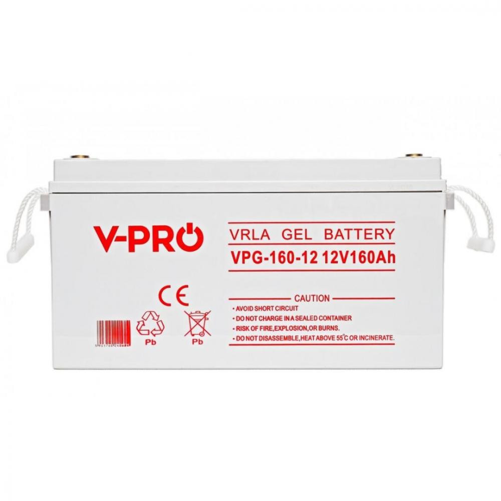 Volt Polska GEL VPRO PREMIUM 12V 160Ah (6AKUGEL160) - зображення 1