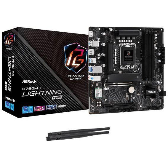 ASRock B760M PG Lightning WiFi - зображення 1